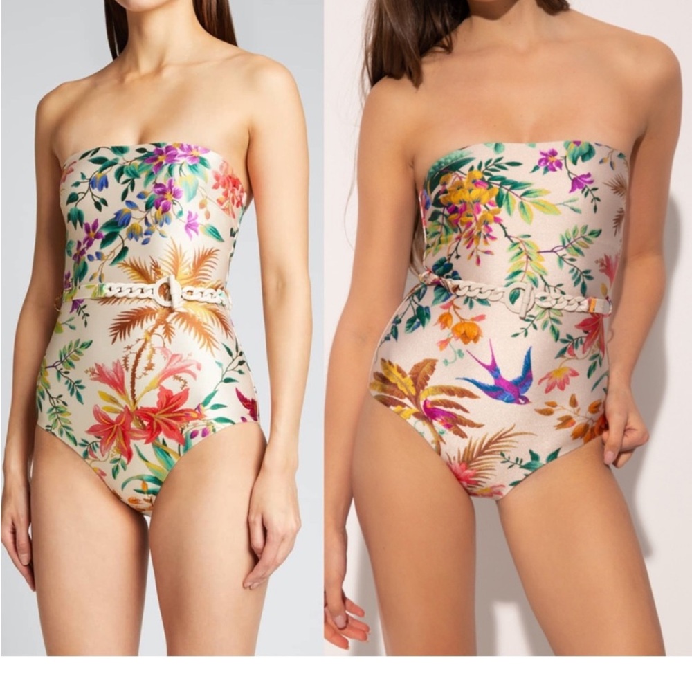 Zimmermann Tropicana one piece swim NWT